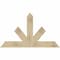 Ekena Millwork Saratoga Rough Sawn Timber Gable Bracket, Douglas Fir, 60"W x 35"H x 4"D x 6"F, 14/12 Pitch GBW060X35X0406SAR00RDF - alternate 1